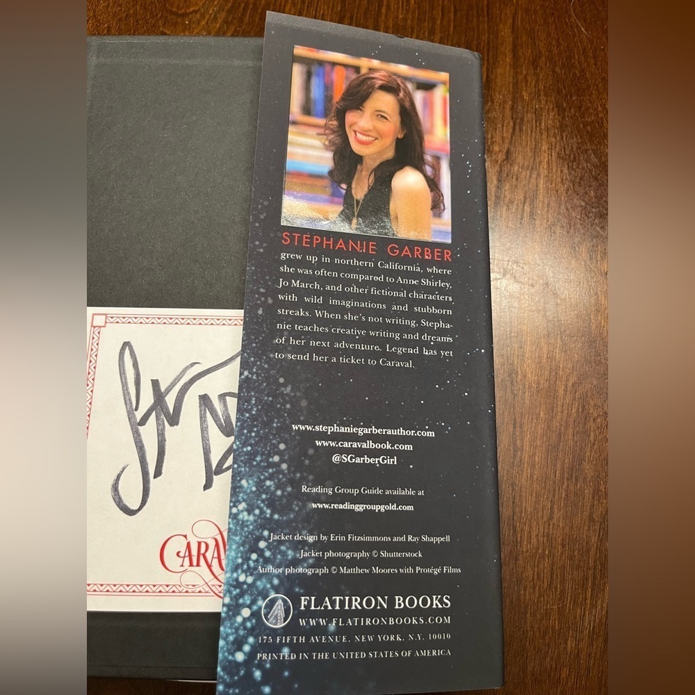 CARAVAL ** SIGNED** HARD COPY EDITION.